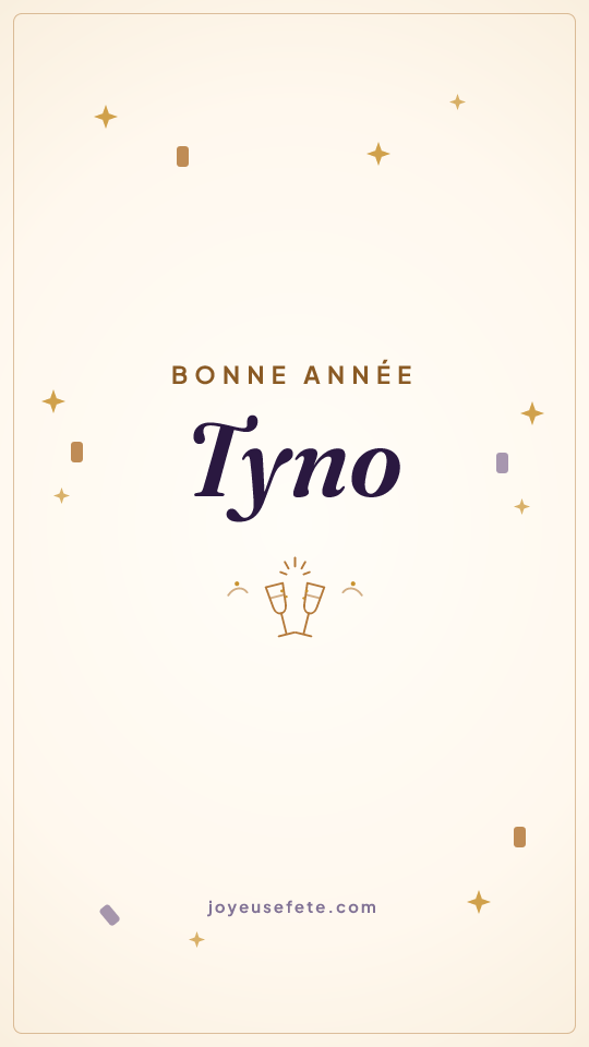 Image « Bonne année Tyno » au format story