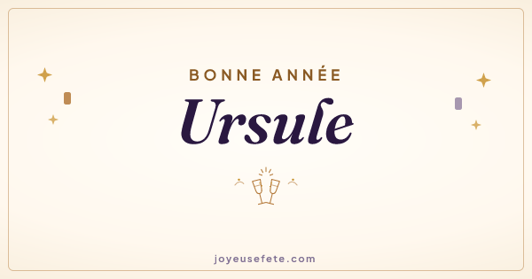 Image « Bonne année Ursule » au format large