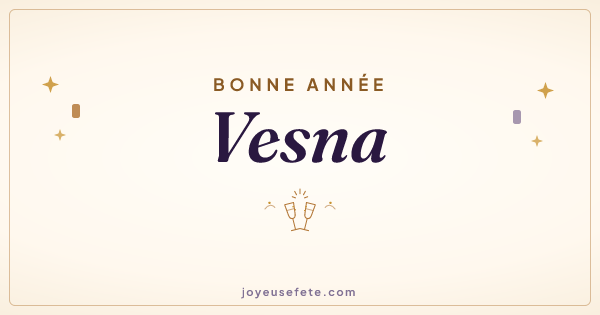 Image « Bonne année Vesna » au format large