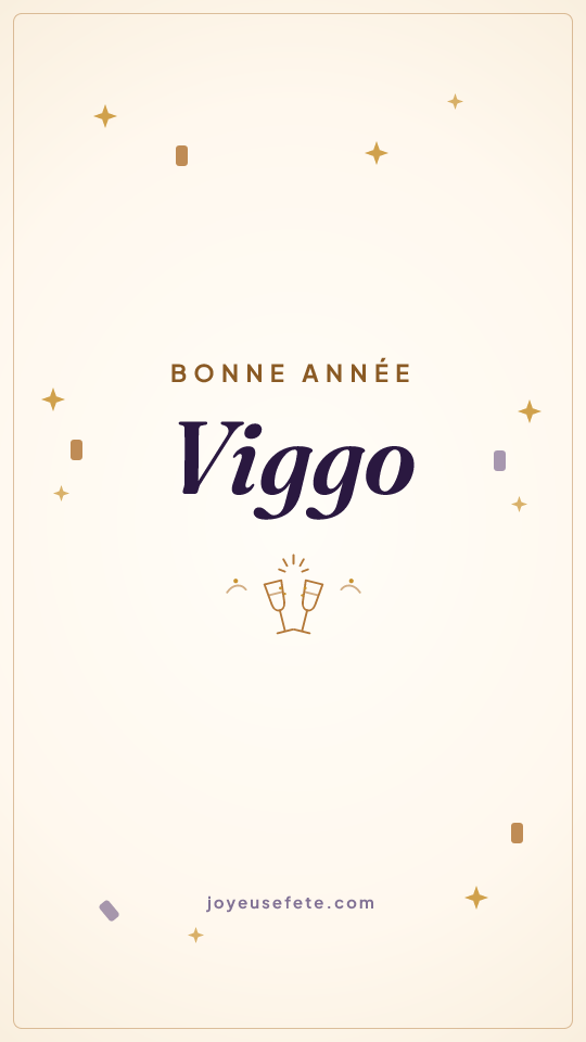Image « Bonne année Viggo » au format story