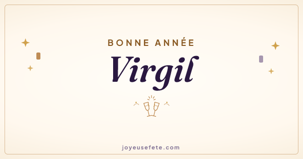 Image « Bonne année Virgil » au format large