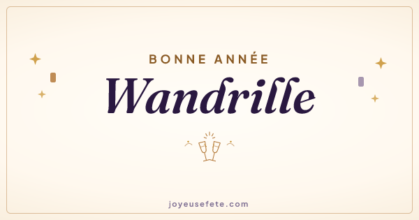 Image « Bonne année Wandrille » au format large