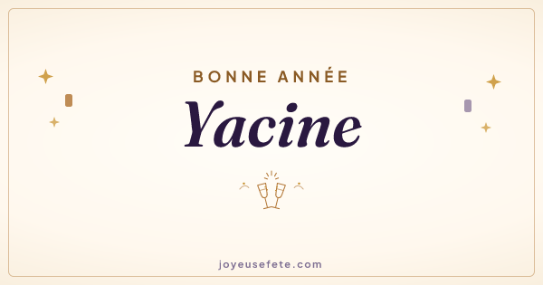 Image « Bonne année Yacine » au format large