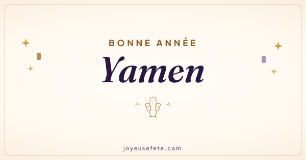 Image « Bonne année Yamen » au format large