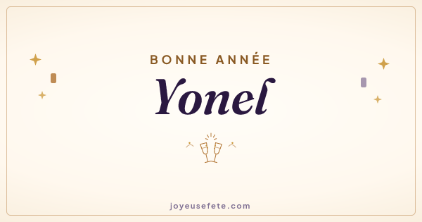 Image « Bonne année Yonel » au format large