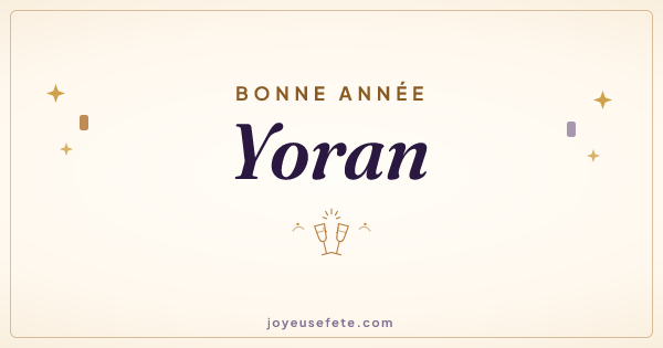 Image « Bonne année Yoran » au format large