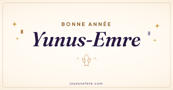 Image « Bonne année Yunus-Emre » au format large