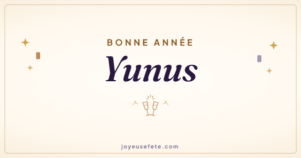 Image « Bonne année Yunus » au format large