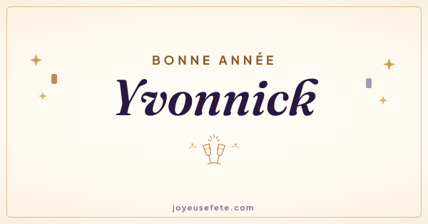 Image « Bonne année Yvonnick » au format large
