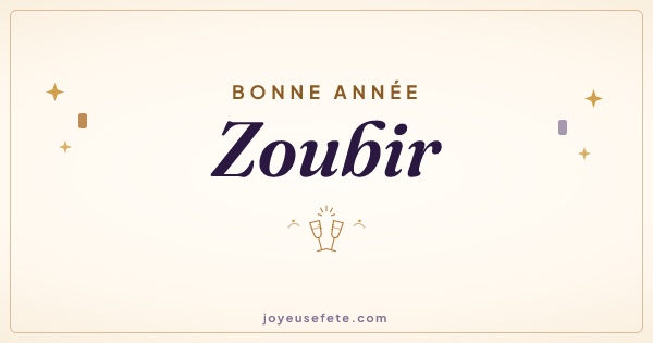 Image « Bonne année Zoubir » au format large