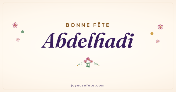 Image « Bonne fête Abdelhadi » au format large