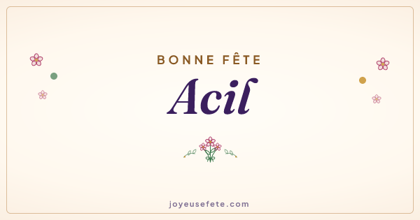 Image « Bonne fête Acil » au format large