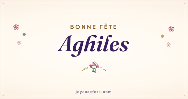 Image « Bonne fête Aghiles » au format large