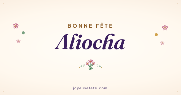 Image « Bonne fête Aliocha » au format large