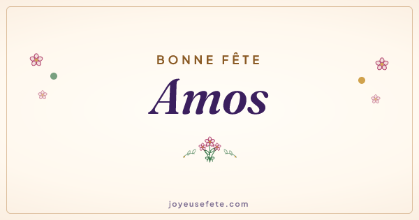 Image « Bonne fête Amos » au format large