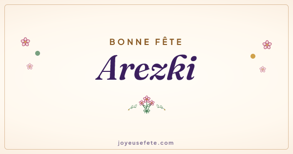 Image « Bonne fête Arezki » au format large