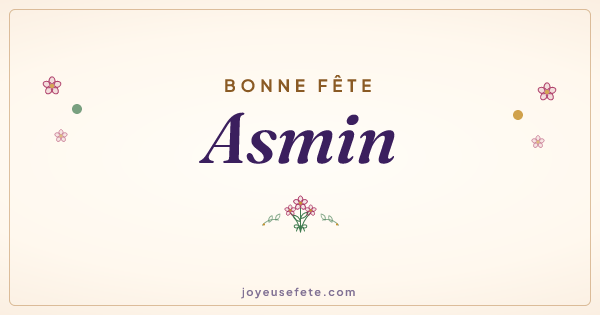 Image « Bonne fête Asmin » au format large