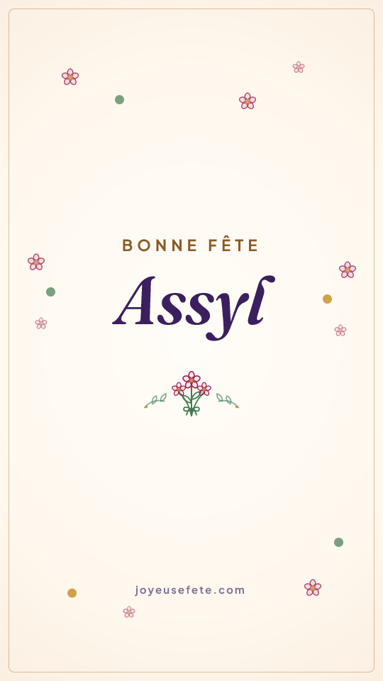 Image « Bonne fête Assyl » au format story