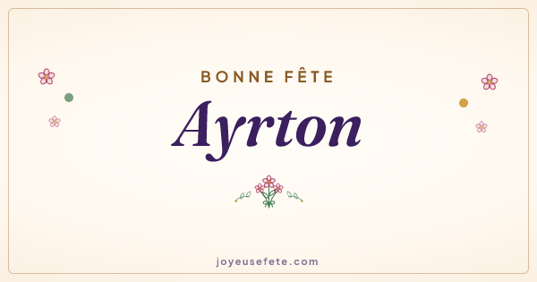 Image « Bonne fête Ayrton » au format large
