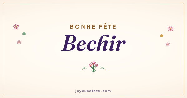 Image « Bonne fête Bechir » au format large