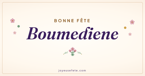 Image « Bonne fête Boumediene » au format large