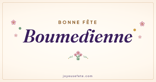 Image « Bonne fête Boumedienne » au format large