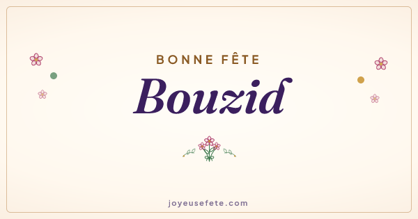 Image « Bonne fête Bouzid » au format large