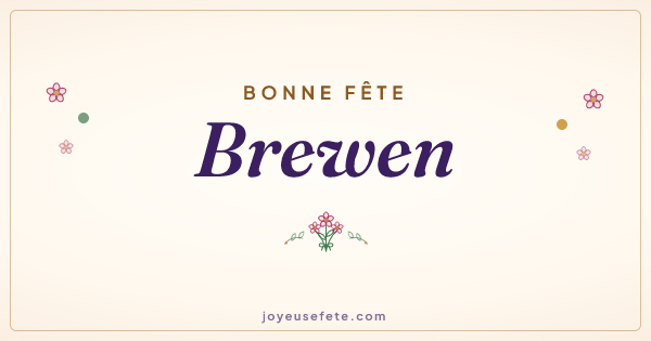 Image « Bonne fête Brewen » au format large