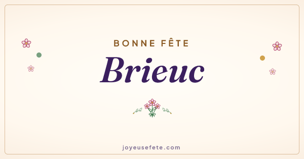 Image « Bonne fête Brieuc » au format large