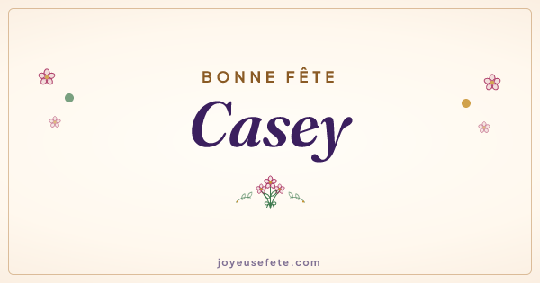 Image « Bonne fête Casey » au format large