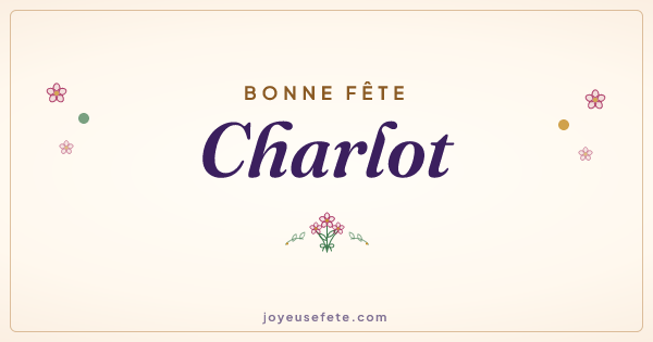 Image « Bonne fête Charlot » au format large