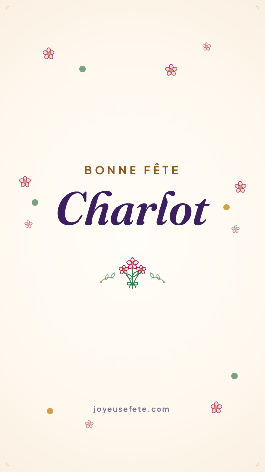 Image « Bonne fête Charlot » au format story