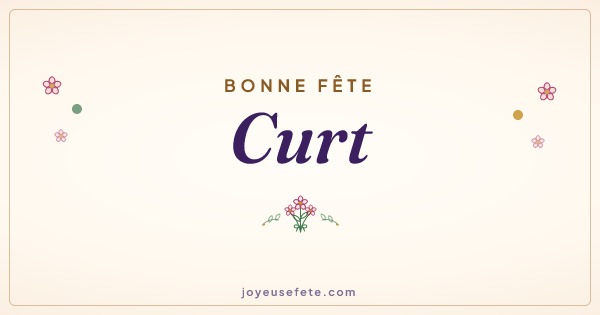 Image « Bonne fête Curt » au format large