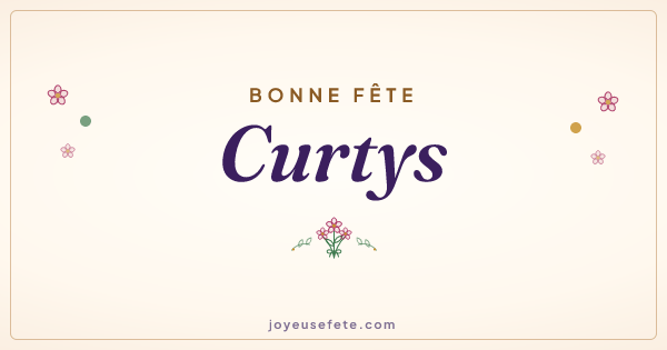 Image « Bonne fête Curtys » au format large