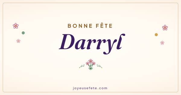 Image « Bonne fête Darryl » au format large