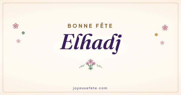 Image « Bonne fête Elhadj » au format large