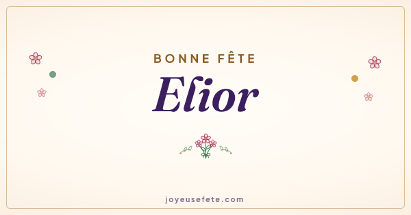 Image « Bonne fête Elior » au format large