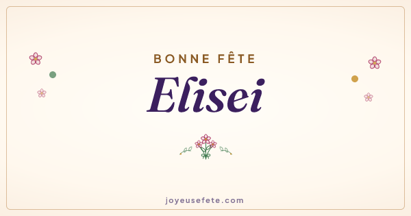 Image « Bonne fête Elisei » au format large