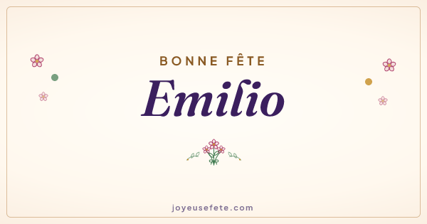 Image « Bonne fête Emilio » au format large