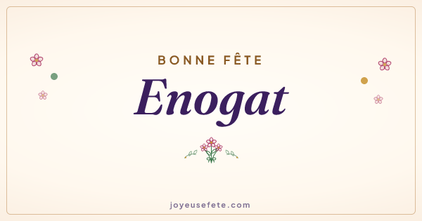 Image « Bonne fête Enogat » au format large