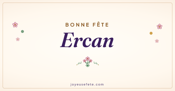 Image « Bonne fête Ercan » au format large