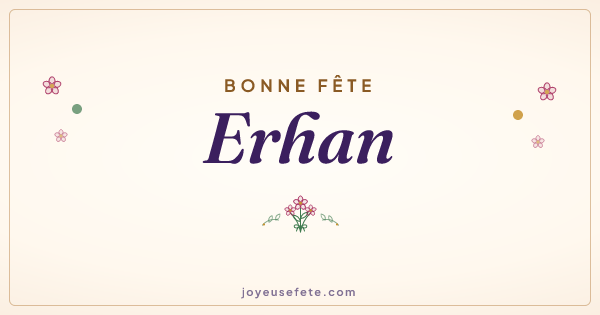 Image « Bonne fête Erhan » au format large