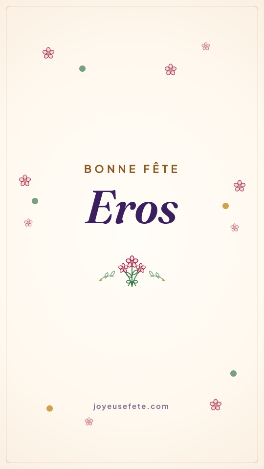 Image « Bonne fête Eros » au format story
