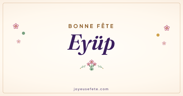 Image « Bonne fête Eyüp » au format large