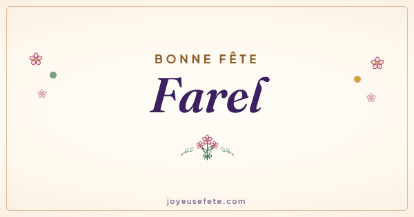 Image « Bonne fête Farel » au format large