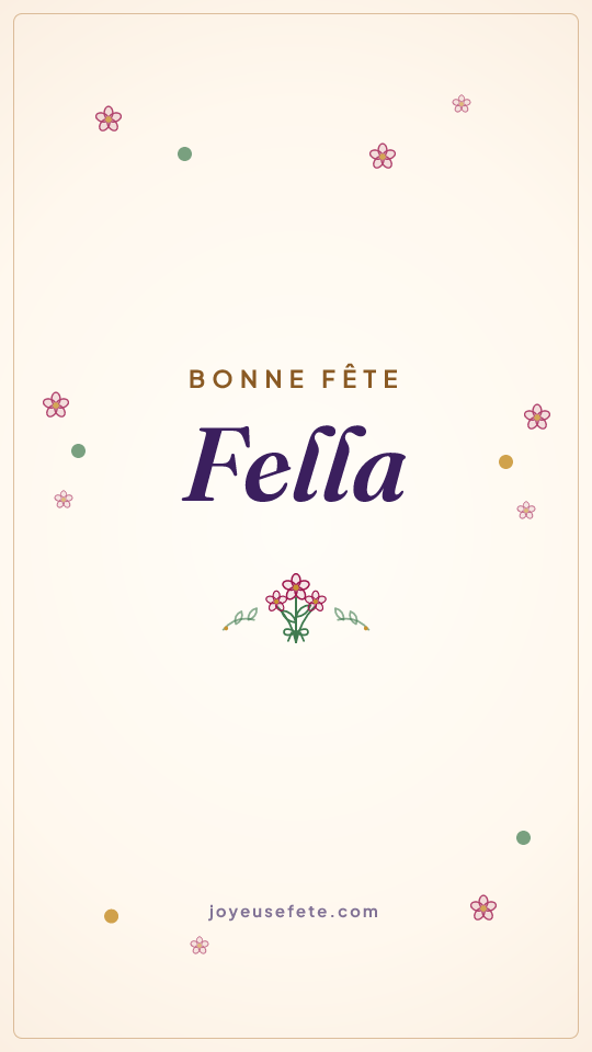 Image « Bonne fête Fella » au format story
