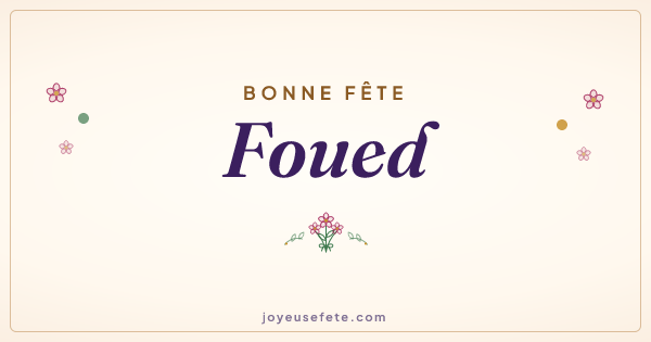 Image « Bonne fête Foued » au format large