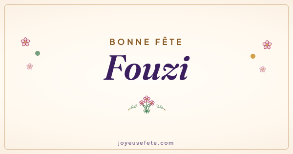 Image « Bonne fête Fouzi » au format large