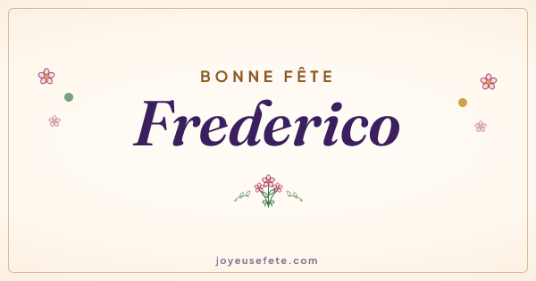 Image « Bonne fête Frederico » au format large