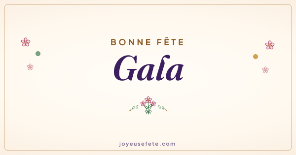 Image « Bonne fête Gala » au format large